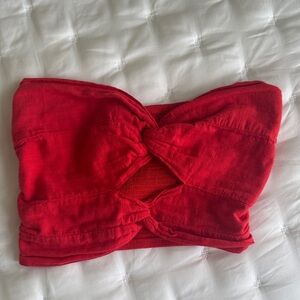 Blanco by Nature Sofia Top CHERRY